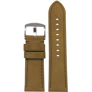 【並行輸入品】26 mm PanatimeコルクGenuine Soft Calfレザー時計バンドス...