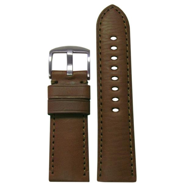 【並行輸入品】22 mm Panatime MediumブラウンHZ Genuine Leather...