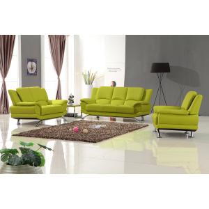 【並行輸入品】 Matisse Milano Leather Sofa Set (Lime Green)