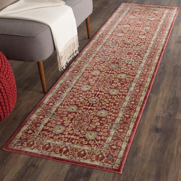 【並行輸入品】 SAFAVIEH Valencia Collection Runner Rug   ...