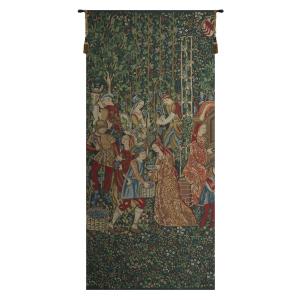 【並行輸入品】ホームファニッシング ワインメーカー ベルギータペストリー 壁掛け ウォールアート装飾 44×97インチ C Charlotte