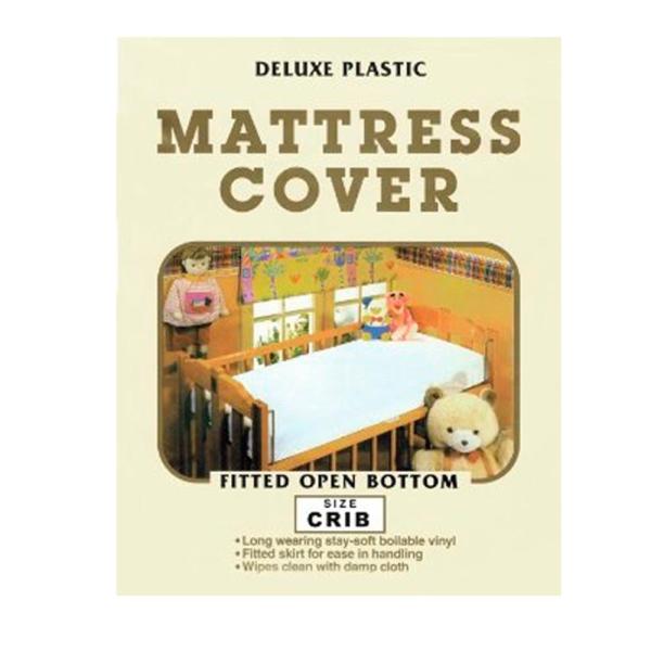 【並行輸入品】 1 Crib Size Mattress Cover Fitted Light Vi...