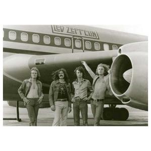 【並行輸入品】 LED ZEPPELIN Airplane Photo Tapestry Cloth Poster Flag Wall Bann