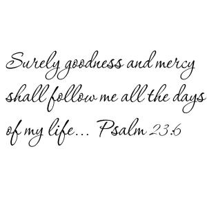 【並行輸入品】 Tapestry Of Truth Psalm 23:6 TOT10324 Wall and Home Script
