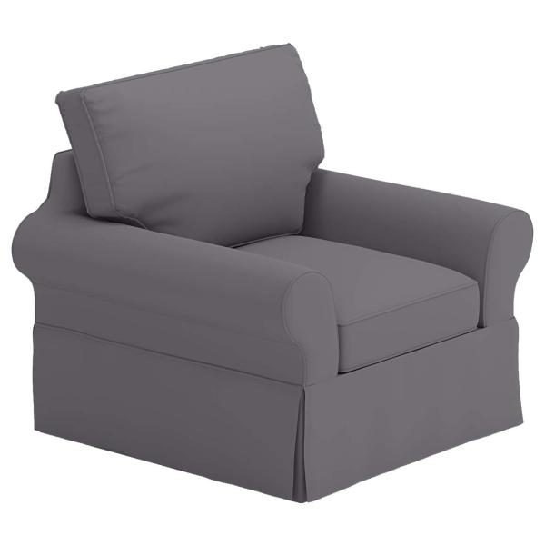 【並行輸入品】椅子カバーはソファスリップカバー交換品陶器納屋PBベーシックチェア(幅39.5インチ、...