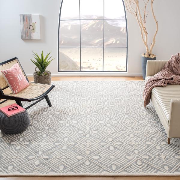 【並行輸入品】 SAFAVIEH Micro Loop Collection Area Rug   ...