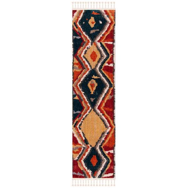 【並行輸入品】 SAFAVIEH Farmhouse Collection Runner Rug  ...