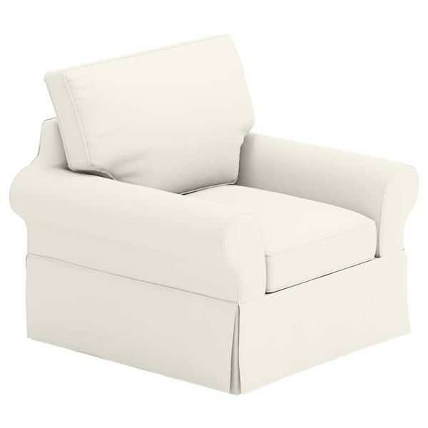 【並行輸入品】椅子カバーはソファスリップカバー交換品陶器納屋PBベーシックチェア(幅39.5インチ、...