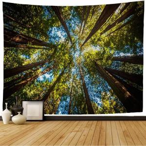 【並行輸入品】 Starohou Tapestry Wall Hanging Redwood Big Forest California Nat