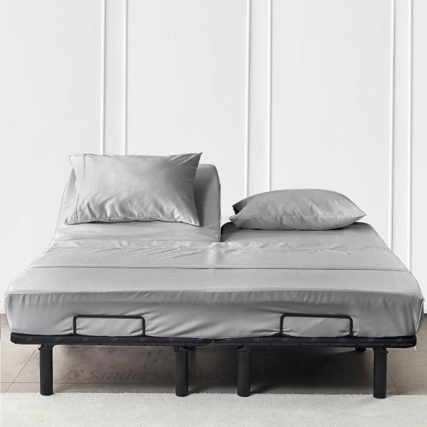 【並行輸入品】Top Split California King シーツセット 調節可能なベッド用 ...