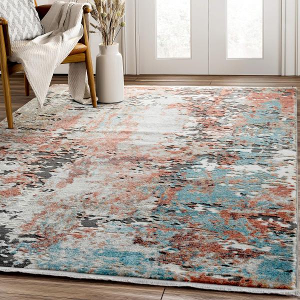 【並行輸入品】Abani Rugs 4フィート x 6フィート コンテンポラリー アンティーク調 エ...