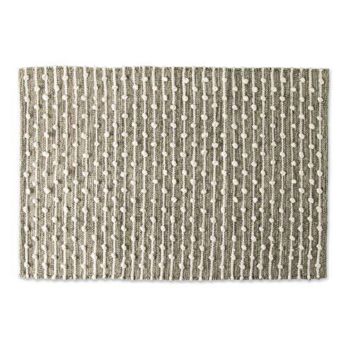 【並行輸入品】 DII Slub Rug Collection Recycled Cotton Lo...