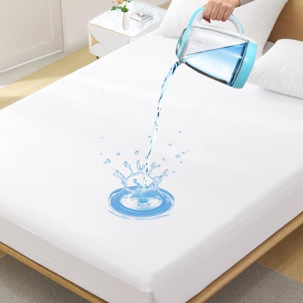 【並行輸入品】Twin XL Premium Waterproof Mattress Protect...