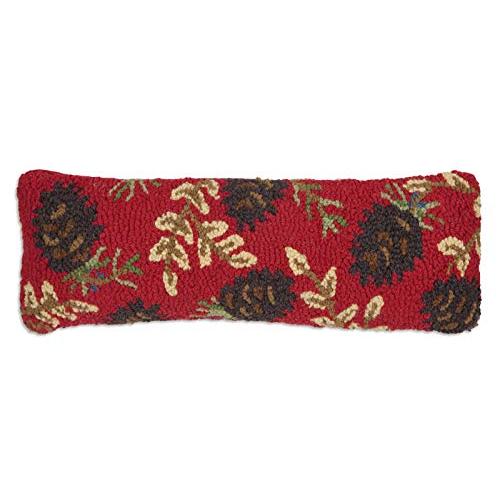 【並行輸入品】Chandler 4コーナーアーティストデザインルビーパインコーン手掛けウール装飾スロ...