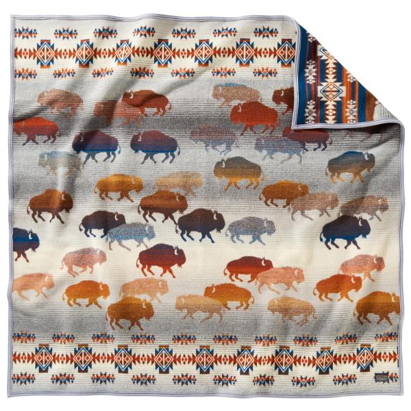 【並行輸入品】Pendleton Jacquard 〓berwurf (Prairie Rush H...