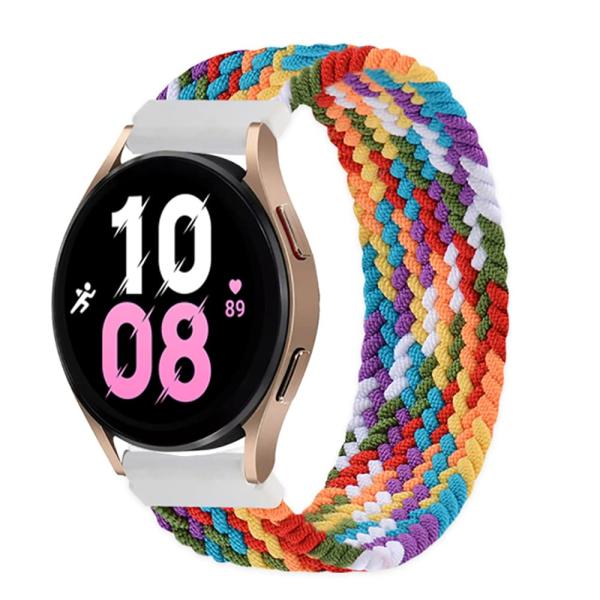【並行輸入品】ストレッチ編組ナイロン腕時計バンド Samsung Galaxy Watch 4 40...