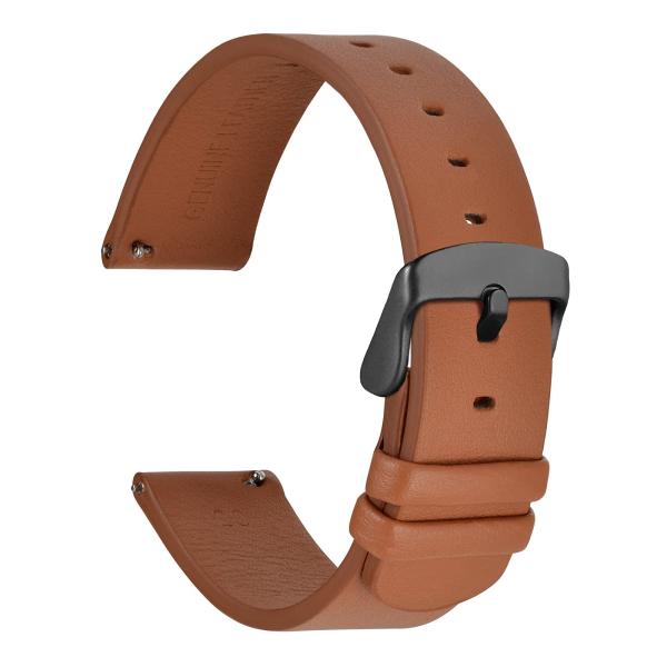 【並行輸入品】[WOCCI]時計バンド 22mm Quick Release   薄型本革スマートウ...