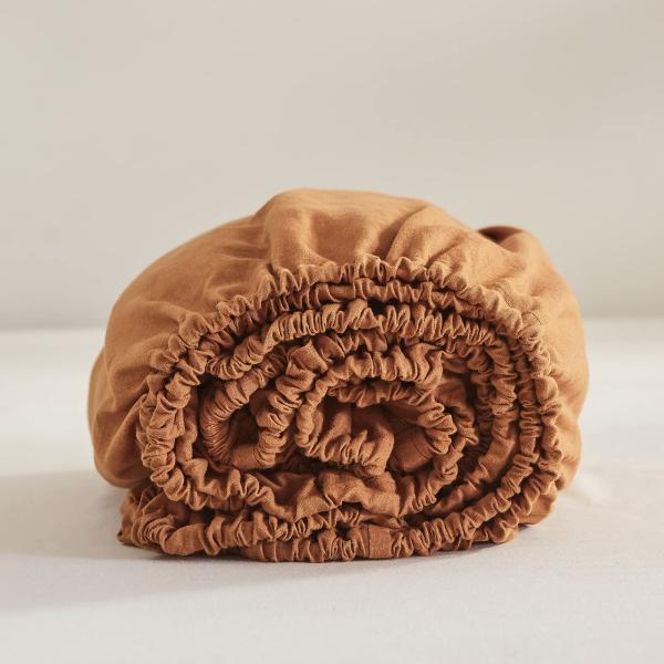 【並行輸入品】Simple&amp;Opulence Linen フィットシーツ (1ピース)   30.4...