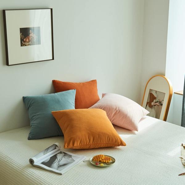 【並行輸入品】 WEMEON Decorative Throw Pillow Covers 16x1...