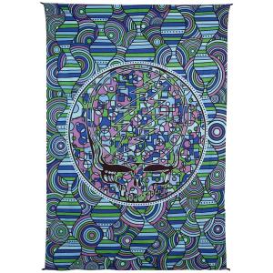 【並行輸入品】 Sunshine Joy Grateful Dead Steal Your Face Tapestry Under The Se