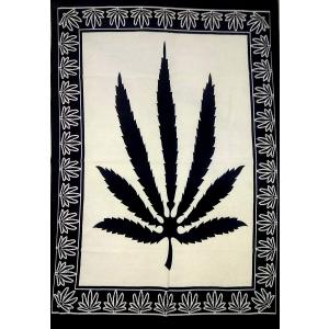【並行輸入品】 Craft kala Marijuana Weed Leaf Psychedelic Tapestry Hempest Ganj