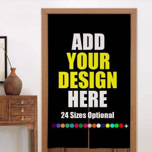 【並行輸入品】 iPrint Personalized Custom Japanese Doorway Curtain Tapestry Tex