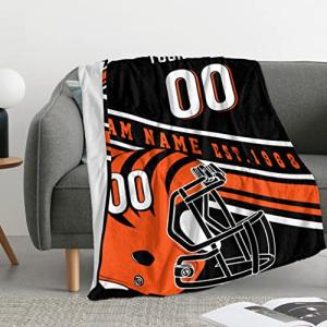 【並行輸入品】 ANTKING Cincinnati Throw Blanket Custom Blanket Personalized Any