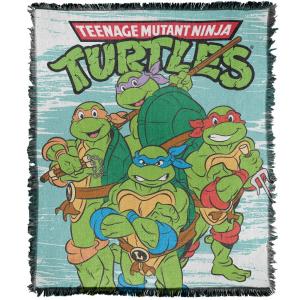 【並行輸入品】 LOGOVISION Teenage Mutant Ninja Turtles TMNT Turtles Group Woven