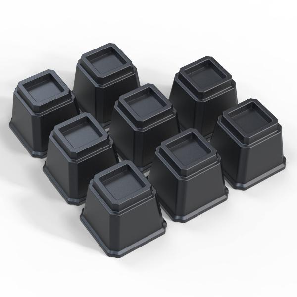 【並行輸入品】Ahasolid ベッドライザー 5インチ 高耐久 家具ライザー ベッドフレーム カウ...