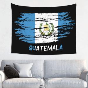 【並行輸入品】 Wall Tapestry Guatemala Flag Tapestry Wall Hanging Home Decor Ex