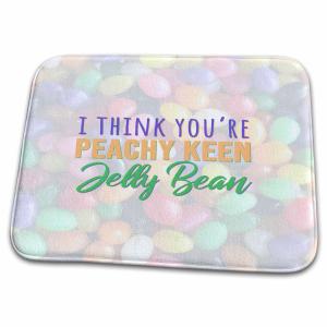【並行輸入品】 3dRose Photograph of Jelly Beans. I Think Youre Peachy keen...