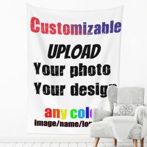 【並行輸入品】 Custom Backdrop Tapestry Upload Image Customized Picture Backdro