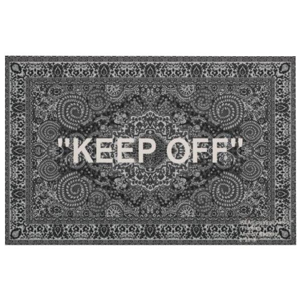 【並行輸入品】 YIKUDU Keep Off Large Rugs Floor Mat Moder...