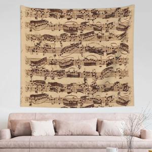 【並行輸入品】 ASYG Music Notes Tapestry Wall Tapestry Large Tapestry Music Bac
