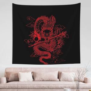 【並行輸入品】 ASYG Dragon Tapestry Wall Tapestry Large Tapestry Dragon Backgro