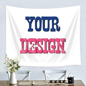 【並行輸入品】 WEIYOUDP Customized Tapestry with Your Own Image Customized Tape