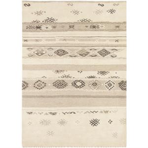 【並行輸入品】 Mark&Day Wool Rugs, 5x8 Kenai Global Beige/Tan Area Rug, Beige B