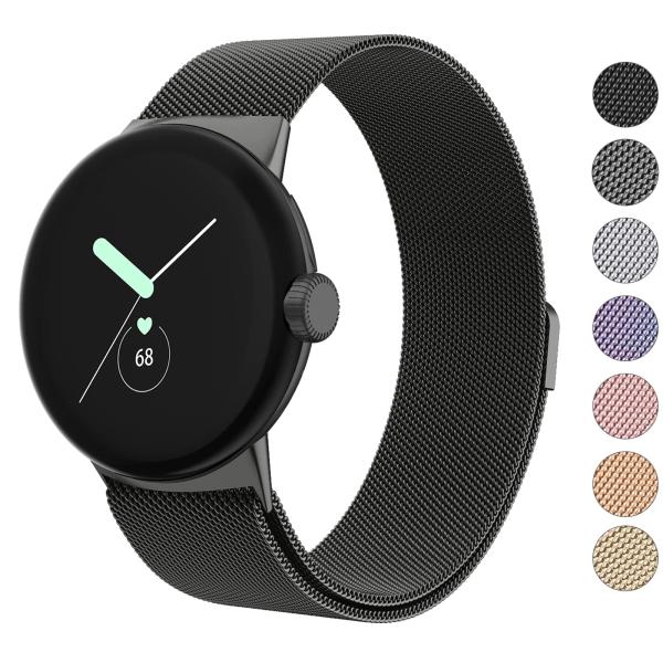 【並行輸入品】Amzpas (アムズパス) メタルバンド Google Pixel Watchバンド...