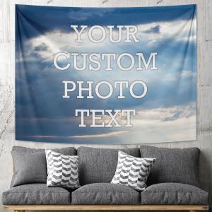 【並行輸入品】 Custom Tapestry Upload Images Customized Tapestry with Photos an