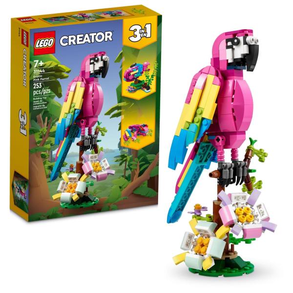 【並行輸入品】 LEGO: Creator 3 in 1 Exotic Pink Parrot (2...