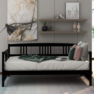 【並行輸入品】 Harper & Bright Designs Twin Size Daybed Frame, Solid Wood Day B
