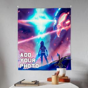 【並行輸入品】 XIAYUEHUA Custom Tapestry Upload Image Customize Backdrop Flag f