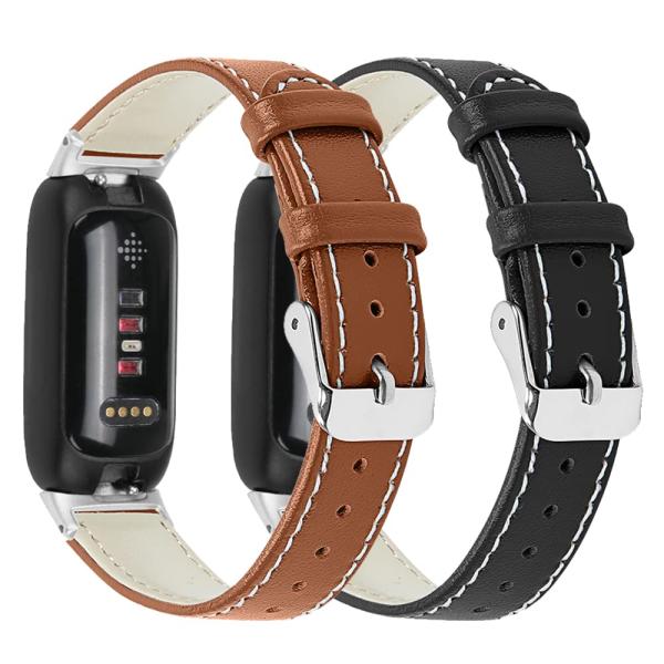 【並行輸入品】本革バンド 2本パック Fitbit Inspire 3 スマートウォッチ対応 Fit...