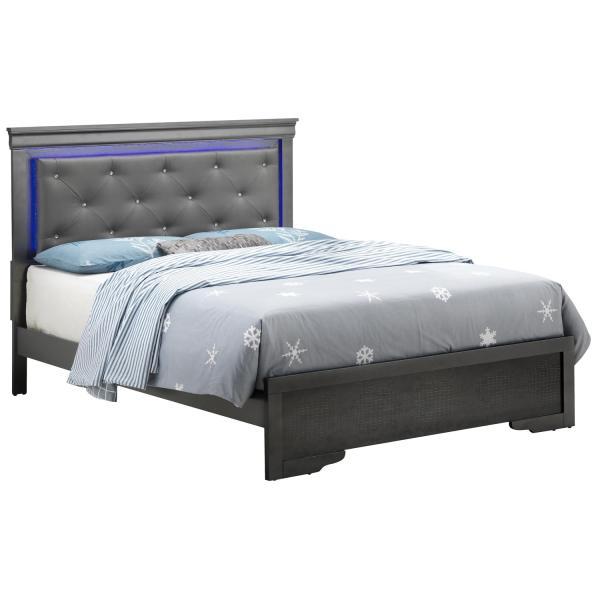 【並行輸入品】 HomeStock Queen Bed Frame, Metal Bed, Mode...