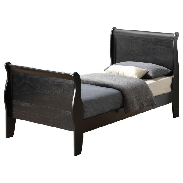 【並行輸入品】 HomeStock Sleigh Bed Frame Full Size Platf...