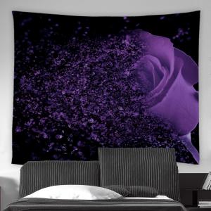 【並行輸入品】 AMFD Flower Tapestry Purple Rose Fantasy Dream Flower Magic Glam