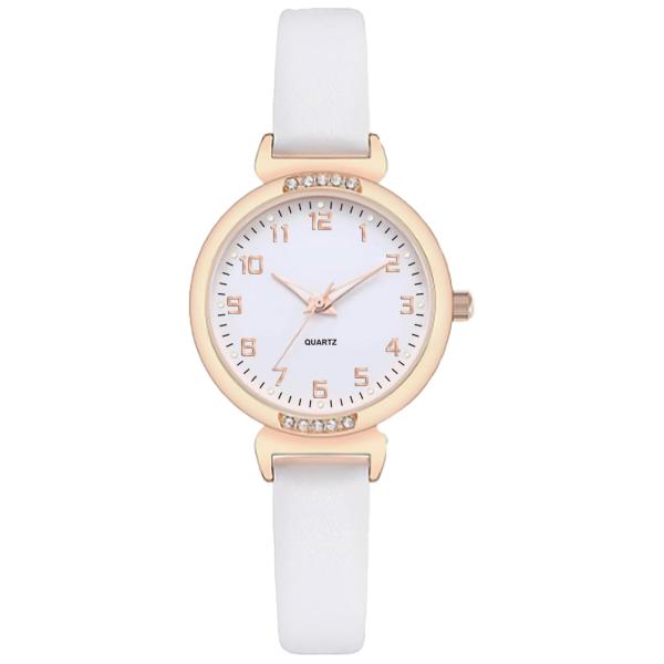 【並行輸入品】NUOVO レディースウォッチ クリスタルアクセント レザーストラップウォッチ ファッ...