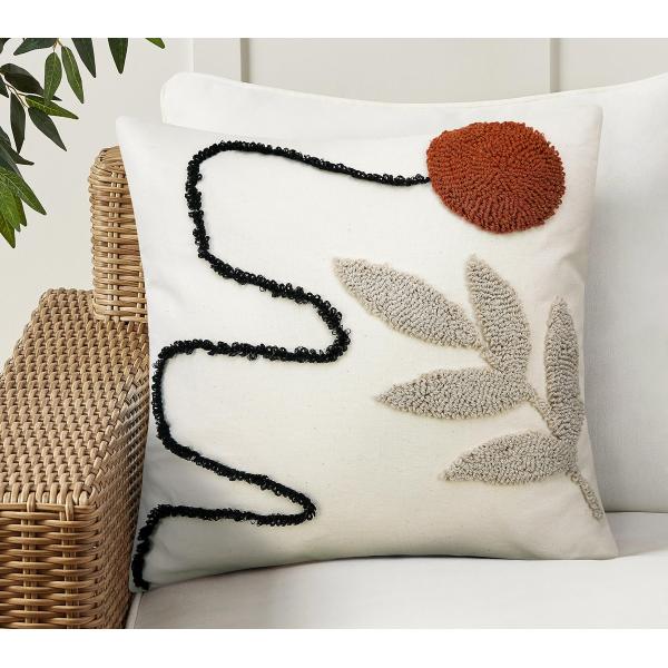 【並行輸入品】Merrycolor 抽象的 ボーホー 枕カバー 房状 ミッドセンチュリー モダン ス...