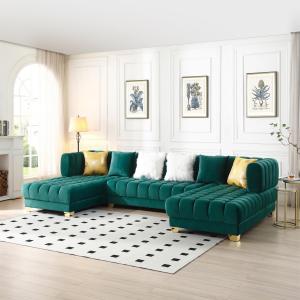 【並行輸入品】 Better Home Products Dream Luxurious Velvet Canopy Bed with Spea