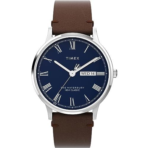【並行輸入品】Timex Waterbury 39mm メンズ アナログ腕時計 | 丈夫なステンレス...